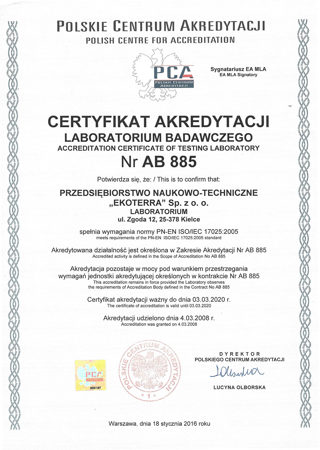 pca-ab-885